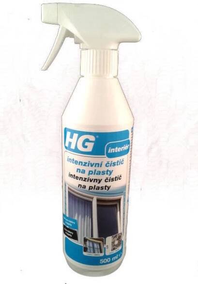HG Intenzivní čistič na plasty 500 ml