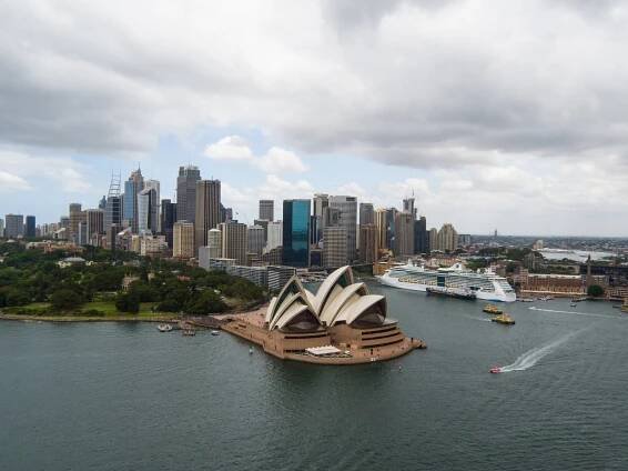 Skyline of Sydney, Australia