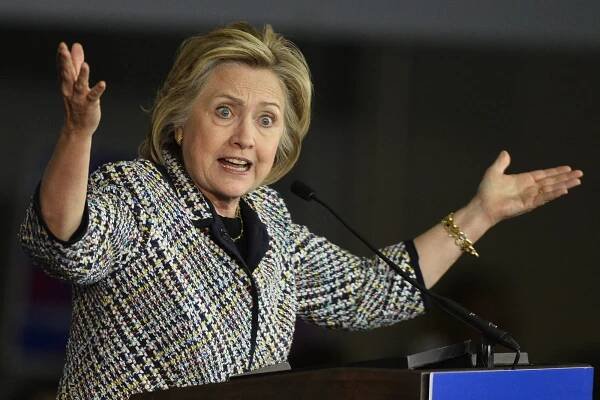 Hillary Clinton speaks at Mountain View College in Dallas, Texas on November 17.