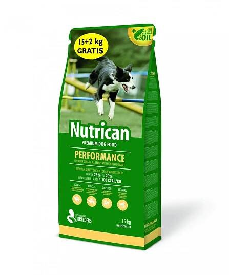 NutriCan Dog Performance 15 kg