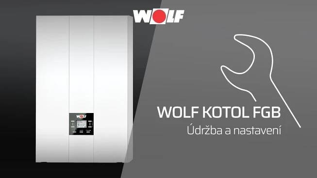 Kotel WOLF FGB - Údržba a nastavení