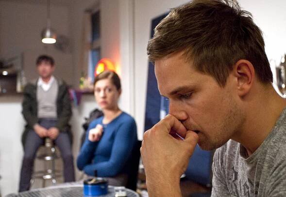 Místo činu - Brémy - Mrtví uprchlíci - Z filmu - Arnd Klawitter, Ulrike C. Tscharre, Daniel Lommatzsch