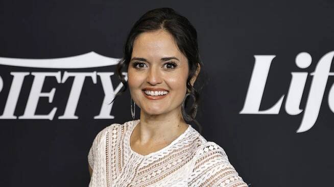 Danica McKellar smiling