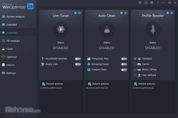 Ashampoo WinOptimizer Screenshot 2