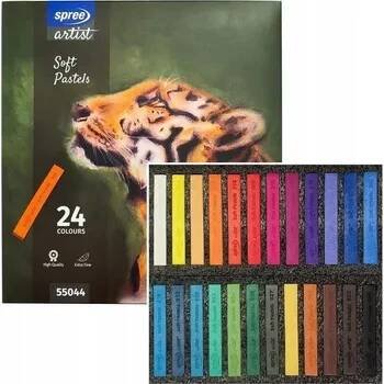 Sada suchých pastelů PLS 24ks