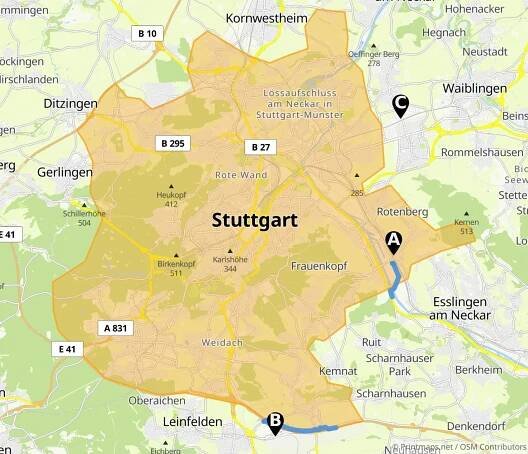 milieuzone van Stuttgart