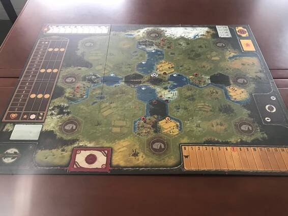 Scythe: Modulární herní plán