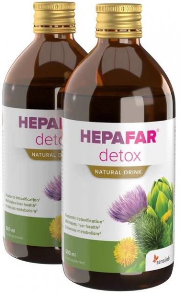 Hepafar Detox Drink, dvojbalení