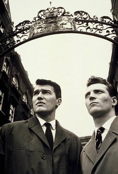 Johnny Briggs and Michael McStay in "No Hiding Place" in 1964
