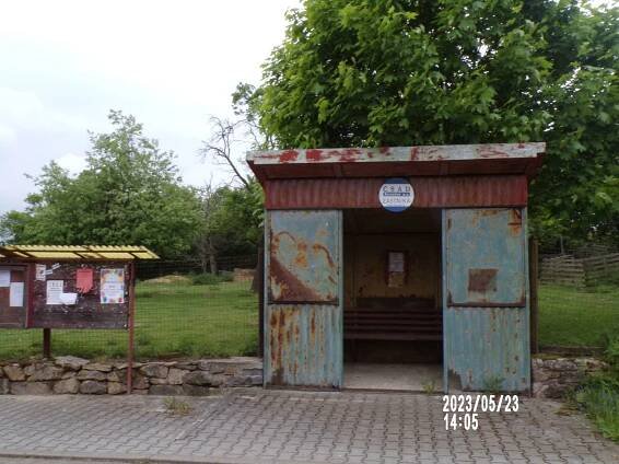 Fotografie - Zastávka autobusu Tatouňovice - Čakov - 23.05.2023