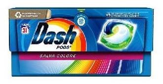 Dash All in 1 PODS Salva Colore gelové kapsle na barevné prádlo 31 ks