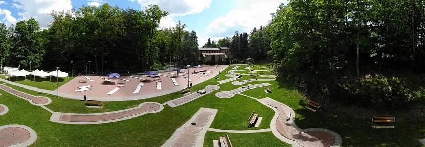 Minigolf Cheb - 2 minigolfová hřiště