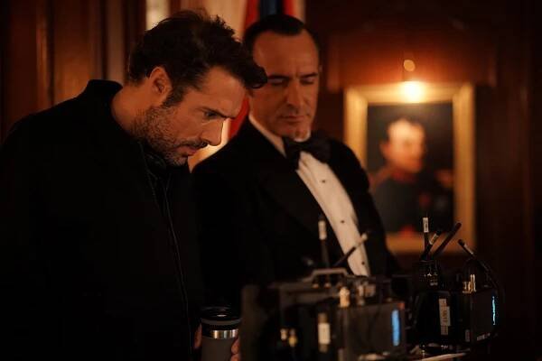 Nicolas Bedos, Jean Dujardin - Srdečné pozdravy z Afriky - Z natáčení