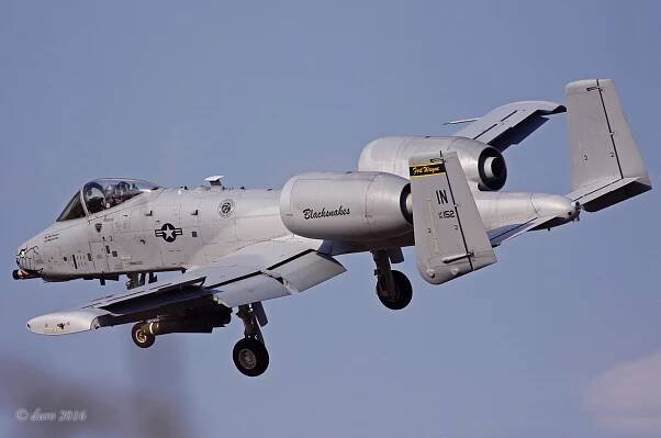A-10 Thunderbolt II Indiana Air National Guard na cvičení Slovak Warthog 2016 | LetectvoSR.sk