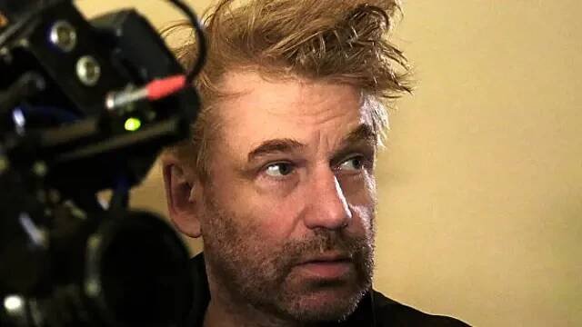 Tomáš Vorel při natáčení nejnovějšího filmu Instalatér z Tuchlovic