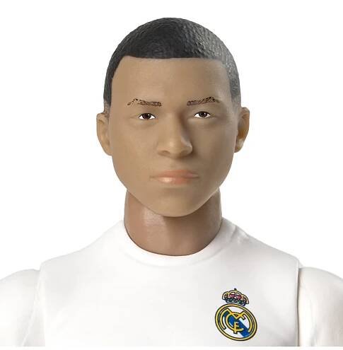 Banbo Toys: Real Madrid Soccer - Kylian Mbappe figurka (20cm) Váha výrobku včetně jednotkového obalu 0.26 kg
