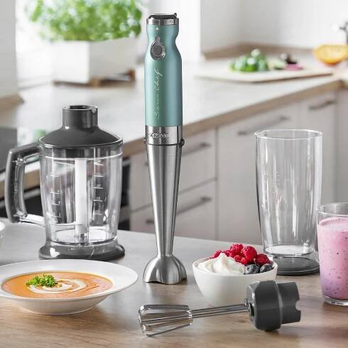 Tyčový mixér Sencor SHB 5601GR 1200 W zelený Váha výrobku 1.9 kg