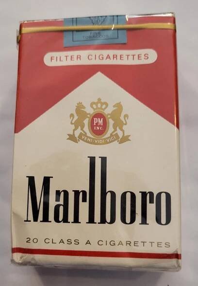 Starý cigarety Marlboro  - Sběratelství