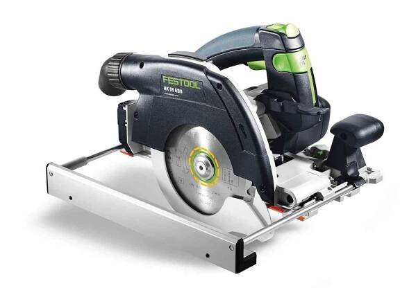 Kotoučová pila Festool HK 55 EBQ-Plus - 1200W, 160mm, 4.4kg, mafl, kufr Systainer SYS3 M 337 (576121)