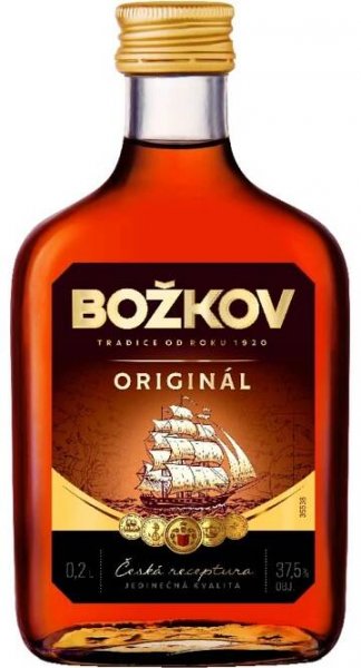 Alkohol - Božkov Original Rum 37,5% 200ml (14)