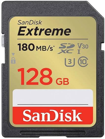 SanDisk Extreme Plus SDXC 128 GB UHS-I V30 (SDSDXWA-128G-GNCIN) 128 GB od 556 Kč