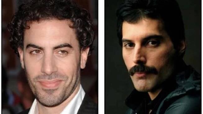 Sacha Baron Cohen a Freddie Mercury