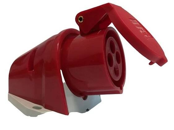 Zásuvka na zeď 400V 16A 4P Bals 11645