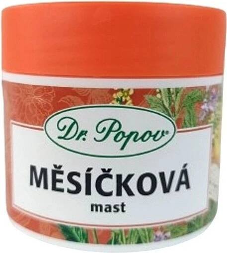 Dr. Popov Měsíčková mast pro citlivou pleť, zklidňuje, regeneruje 50 ml - Heureka.cz