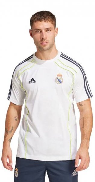 Real Madrid adidas Urban Purist T Shirt - White, , rebel_hi-res