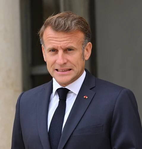 President Emmanuel Macron.