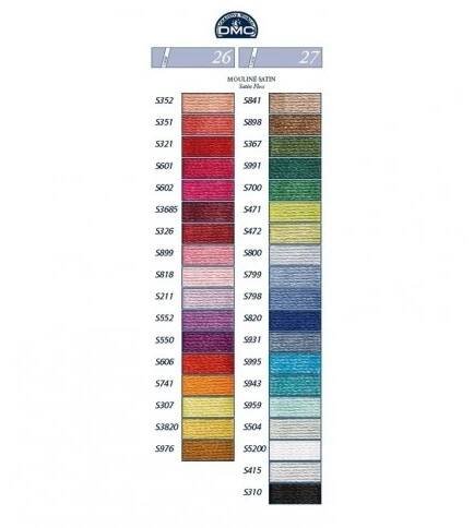 bavlnka DMC Satin art.1008F