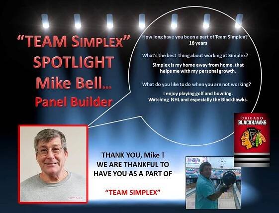 Mike Bell - Simplex System Controls Inc.