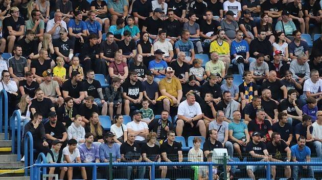 FC Zlín - 1. FC Slovácko 1:1 (fanoušci, 2. kolo, červenec 2025)