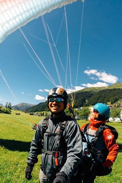 Paragliding nad Davosem se zkušenými průvodci · ★5.0