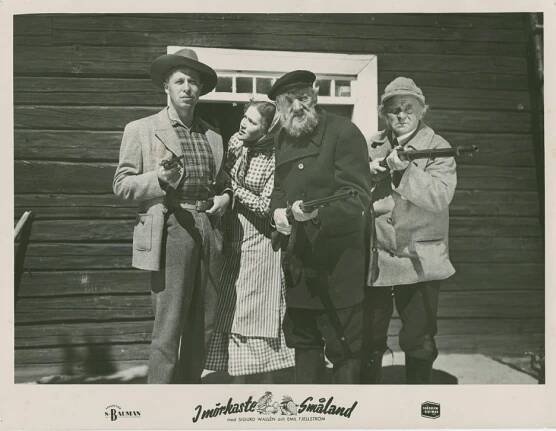 Eivor Landström, Emil Fjellström, Sigurd Wallén - I mörkaste Småland - Fotosky