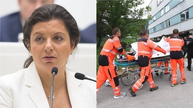 Ruská propagandistka obviňuje z atentátu na Fica Ukrajinu. Vyjadril sa Putin i Biden