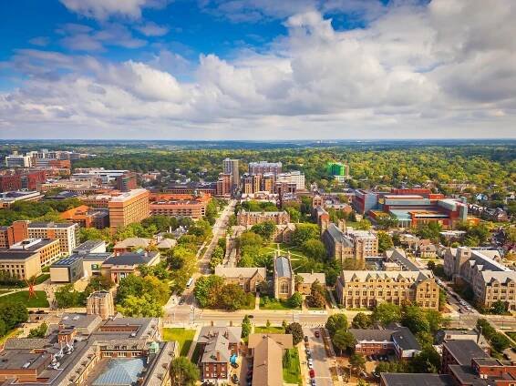 The Best College Town In Michigan