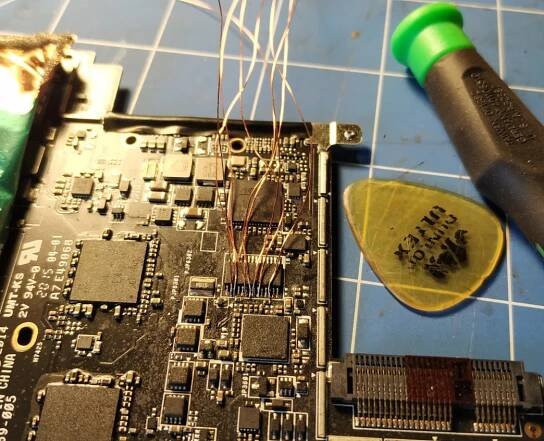 soldered leads