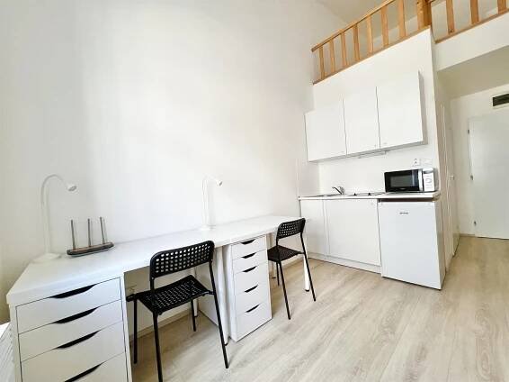 Pronájem bytu 1+kk 23 m², Hybešova, Brno - Staré Brno