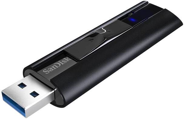 SanDisk Extreme PRO 512 GB černá / Flash Disk / USB 3.2 Gen 1 A / čtení: 420 MBs / zápis: 380 MBs