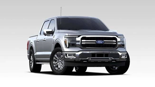 An F-150® LARIAT® hybrid truck