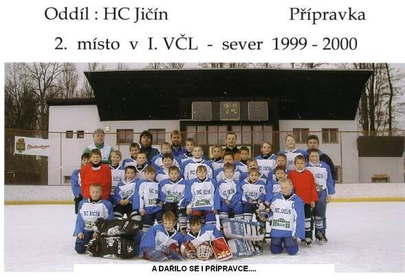 Nejslavnější období klubu (1998-2004) - HC Jičín