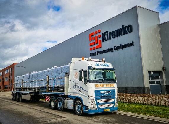 Transport Kiremko specialty fryer to India - Kiremko