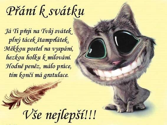 Přání k svátku obrázky, citáty a animace pro Facebook (stránka 4) - ObrazkyAnimace.cz