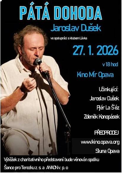Pátá dohoda - Jaroslav Dušek - program a vstupenky online