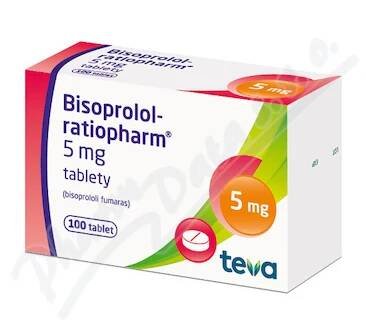 Bisoprolol-Ratiopharm 5mg tbl.nob.100
