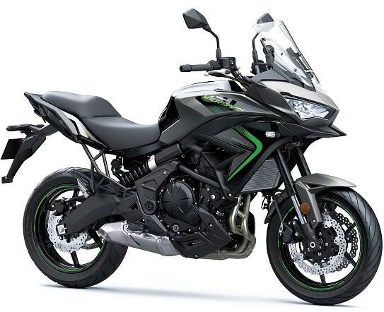 Kawasaki Versys 650 Metallic Matte Graphenesteel Gray 2025