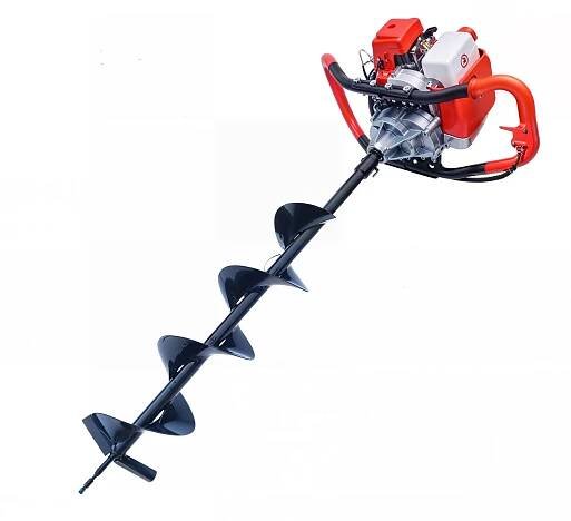 ZEMNÍ VRTÁK PŮDNÍ VRTAČKA 5,2KM 3 VRTÁKY 10/15/20 + OLEJ za 2839.00CZK - Allegro