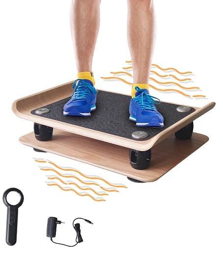 Vibrační posilovací stroj MASTER G5, wood