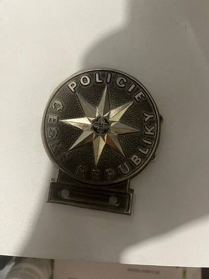 Služební odznak policie ČR top stav